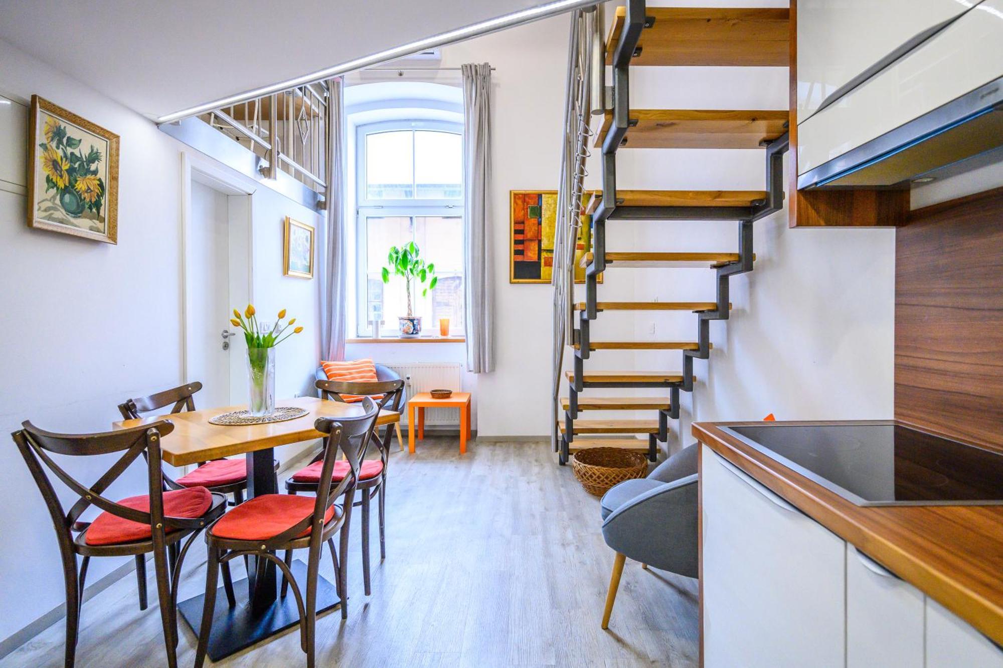 Ferienwohnung The Happy Loft Laibach Exterior foto
